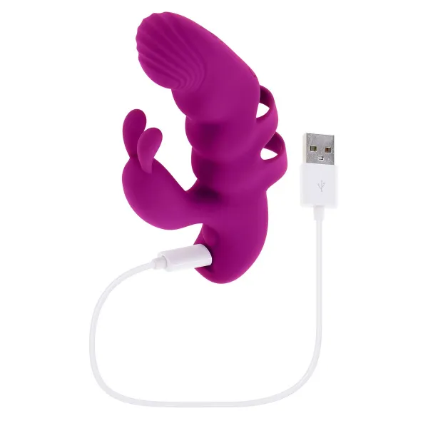 Divkārši Stimulējošs Vibrators Evolved Playboy Violets