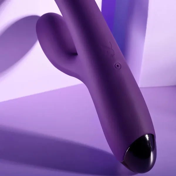 Divkārši Stimulējošs Vibrators Evolved Playboy Violets