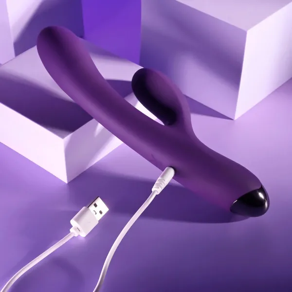 Divkārši Stimulējošs Vibrators Evolved Playboy Violets