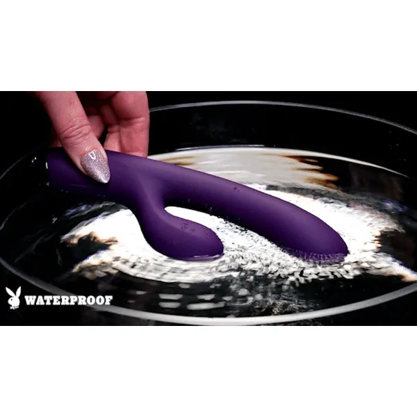 Divkārši Stimulējošs Vibrators Evolved Playboy Violets