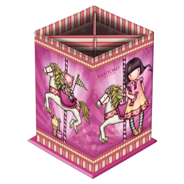 Zīmuļu Penālis Safta Carousel Rozā