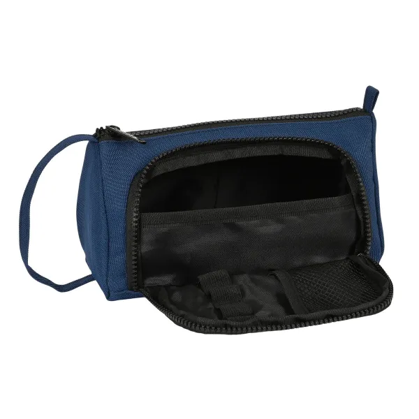Школьный пенал BlackFit8 Urban Чёрный Тёмно Синий 20 x 11 x 8.5 cm