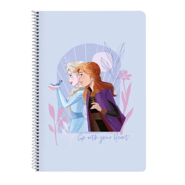 Book of Rings Frozen Believe Lilac A4 80 Sheets