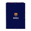Kansio F.C. Barcelona Punainen Laivastonsininen A4