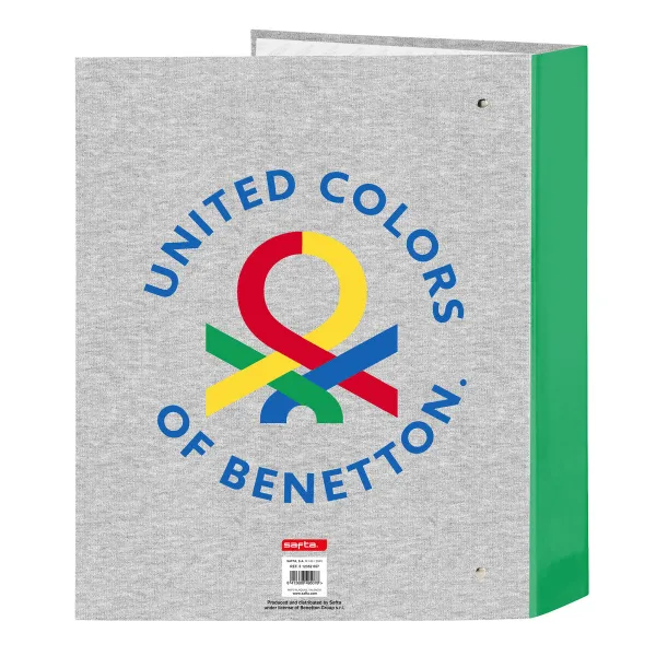 Папка-регистратор Benetton Pop Серый A4 (27 x 33 x 6 cm)