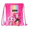 Lasten reppu Rainbow High Fuksia 26 x 34 x 1 cm
