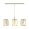 BRY-W007S-3H-3xE27-BEJ-PENDANT LIGHT