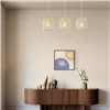 BRY-W007S-3H-3xE27-BEJ-PENDANT LIGHT