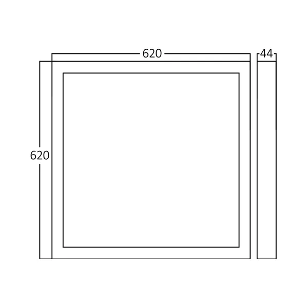 BRY-ALM-620x620-WHT-SURFACE FRAME