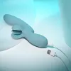 Divkārši Stimulējošs Vibrators Evolved Zils