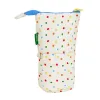 Koululaisen penaali lisätarvikkeilla Benetton Topitos Valkoinen (8 x 19 x 6 cm) (32 Kappaletta)