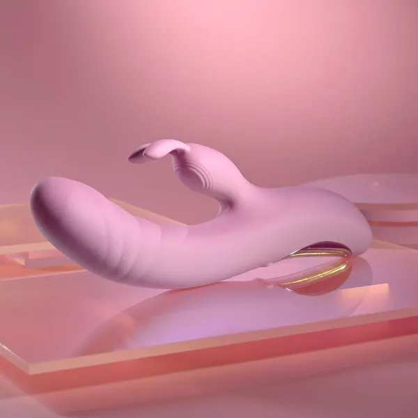 Dvigubos Stimuliacijos Vibratorius Evolved Playboy Rožinė