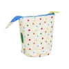 Koululaisen penaali lisätarvikkeilla Benetton Topitos Valkoinen (8 x 19 x 6 cm) (32 Kappaletta)