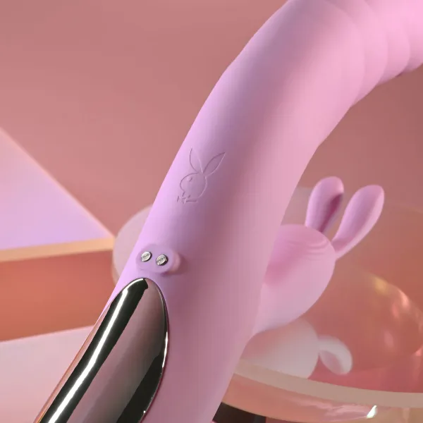 Dvigubos Stimuliacijos Vibratorius Evolved Playboy Rožinė