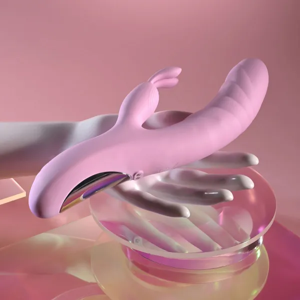 Dvigubos Stimuliacijos Vibratorius Evolved Playboy Rožinė