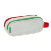 Dvigubas penalas Benetton Pop Pilka (21 x 8 x 6 cm)