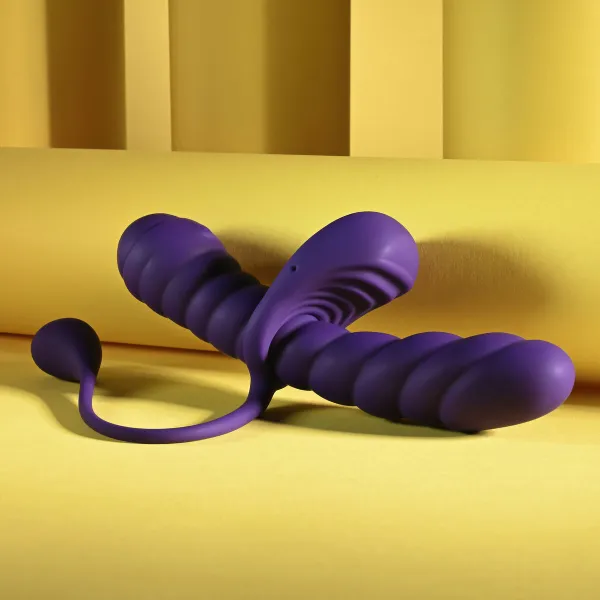 Divkārši Stimulējošs Vibrators Evolved Playboy