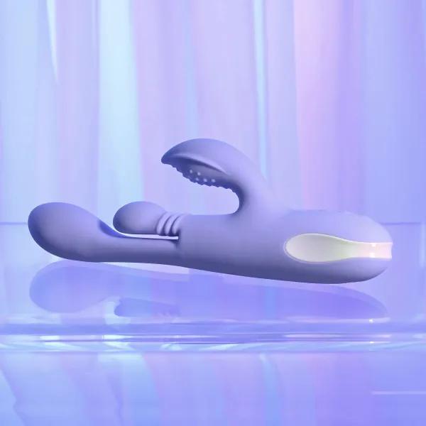Divkārši Stimulējošs Vibrators Evolved Playboy Violets