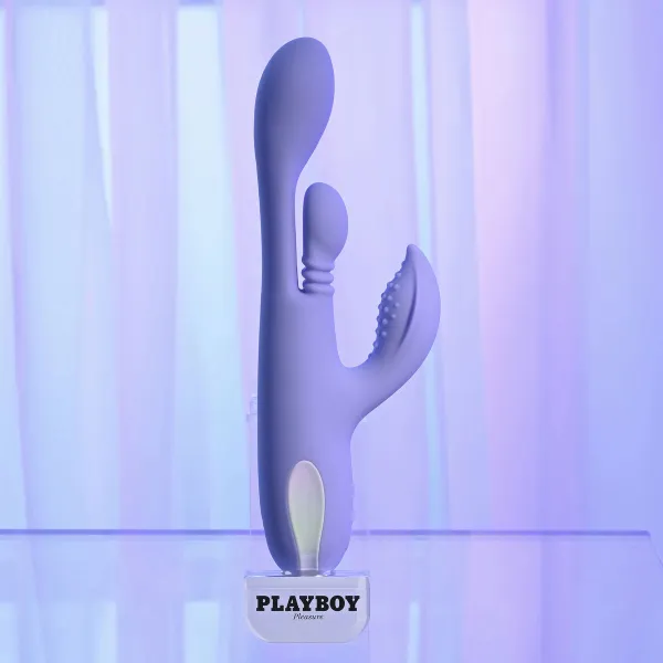 Divkārši Stimulējošs Vibrators Evolved Playboy Violets