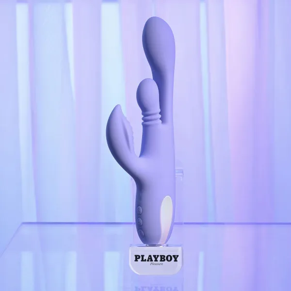 Divkārši Stimulējošs Vibrators Evolved Playboy Violets