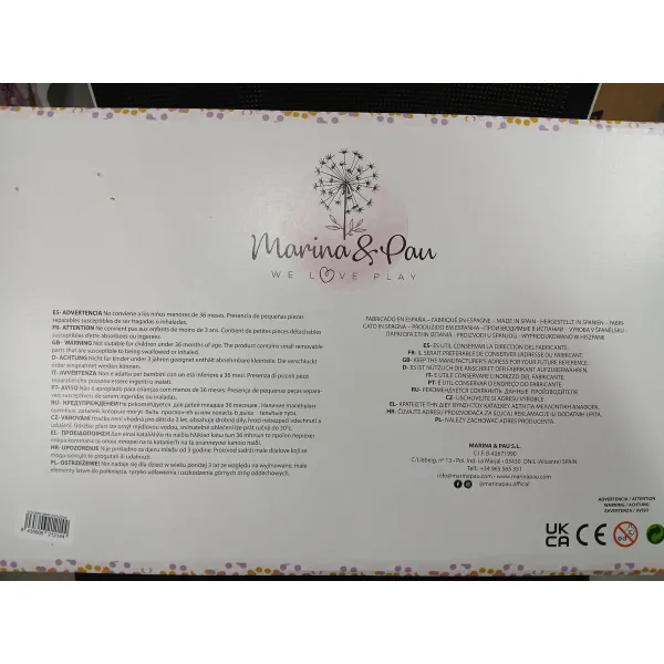 Vauvanukke Marina & Pau Ane 45 cm