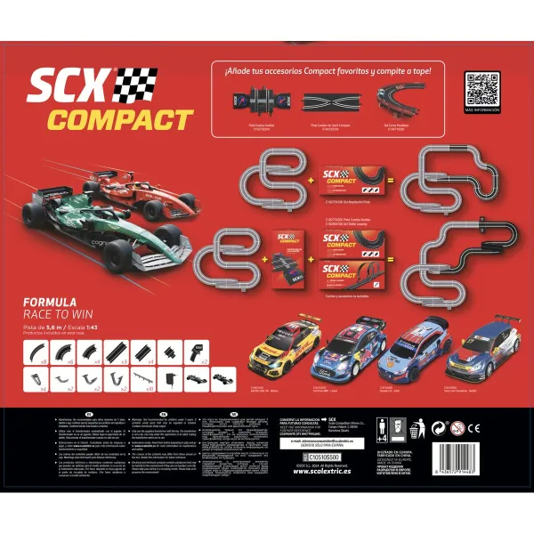 Kilparata Scalextric 114 x 107 cm