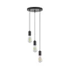 BRY-G006R-3H-3xE27-BLC-PENDANT LIGHT