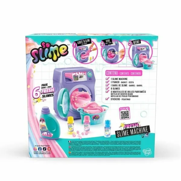 Slime Canal Toys Washing Machine Fresh Scented Lilla