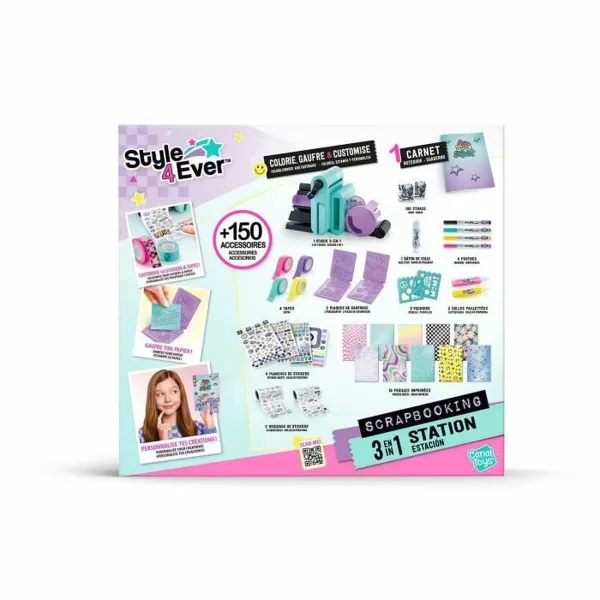 Craft Game Canal Toys Scrapbooking White 34 x 8 x 31 cm