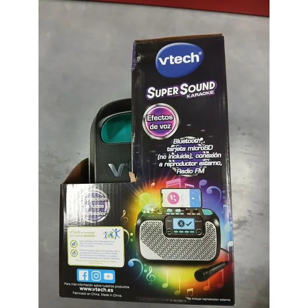 Skaļrunis ar Karaoke Mikrofonu Vtech Super Sound