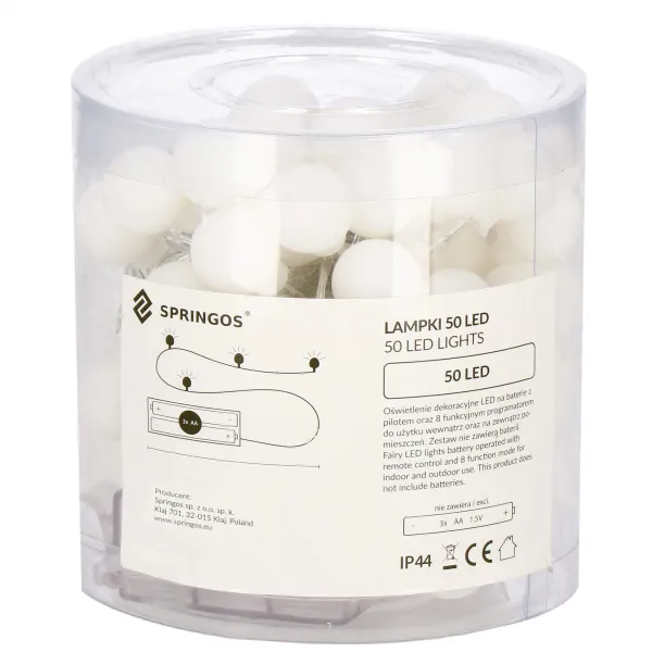 Lights Springos CL0176 50 LED