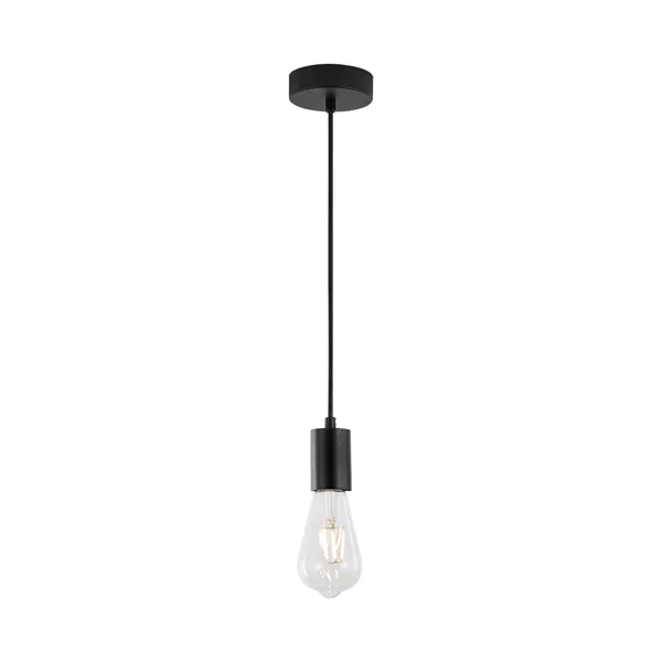 BRY-G006R-1H-1xE27-BLC-PENDANT LIGHT