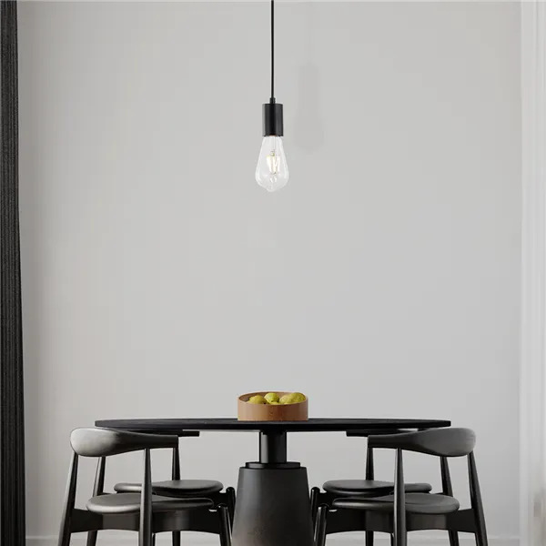 BRY-G006R-1H-1xE27-BLC-PENDANT LIGHT