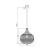 BRY-D003R-1H-1xE27-RTN-PENDANT LIGHT