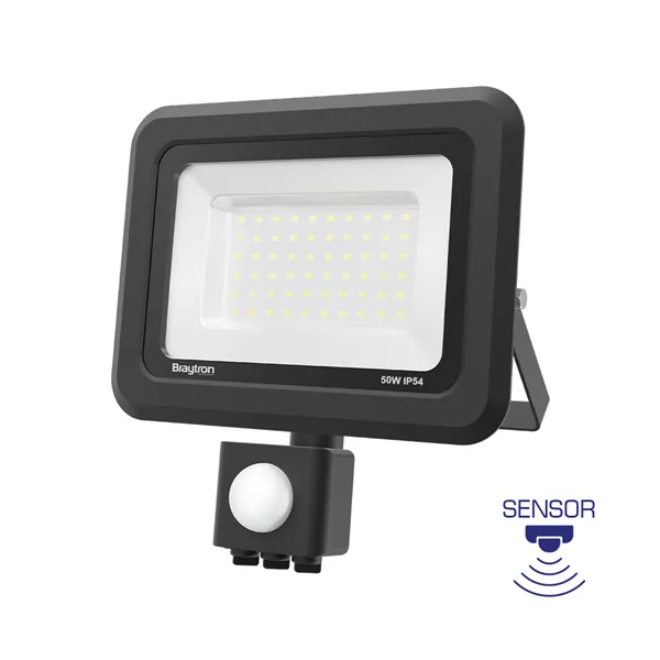 BRY-FLOOD-SC-50W-GRY-6500K-SNS-IP54-LED FLOODLIGHT