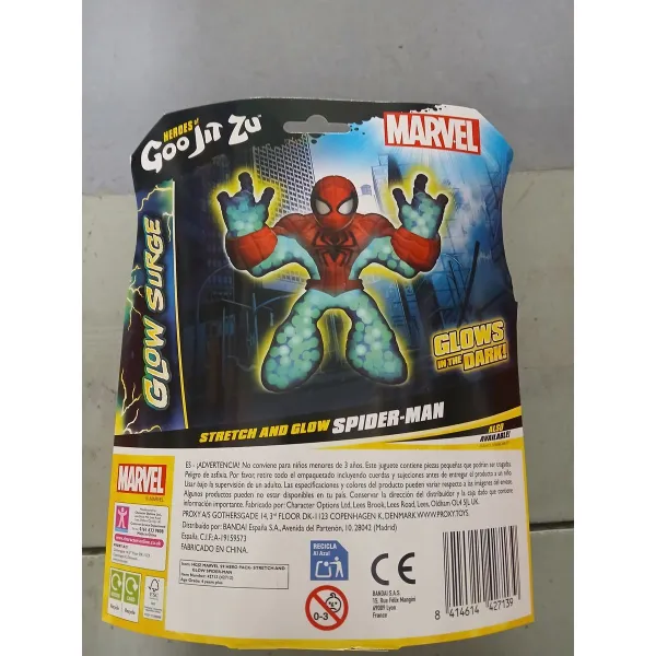 Toimintahahmot Bandai Marvel Glow Surge Spiderman 13 cm