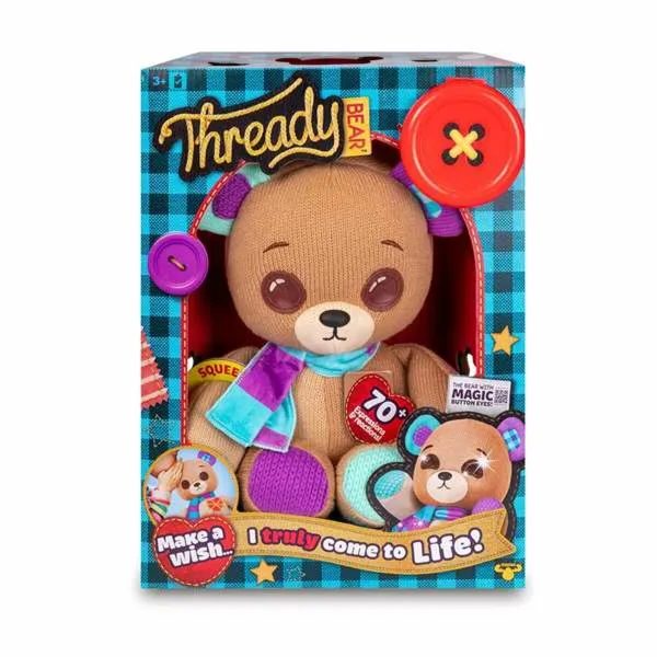 Pūkuotas žaislas Famosa Thready Lokys 32 cm