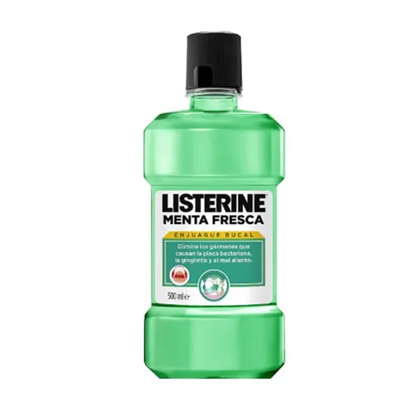 Listerine Fresh Mint Mouthwash 500ml