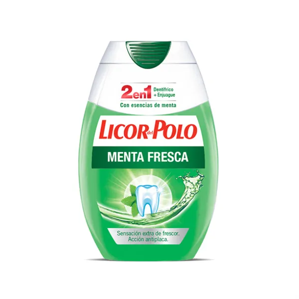 Licor Del Polo 2 In 1 Fresh Mint Toothpaste 75ml