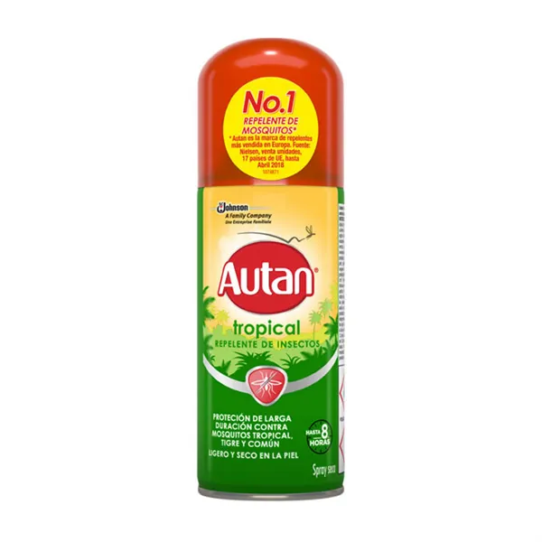 Autan Tropical Repellent Dry Spray 100ml