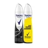 Rexona Deodorant Motion Sense Invisible On Black&White Clothes Spray 2x200ml