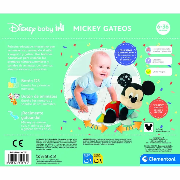 Pūkuotas žaislas Mickey Mouse