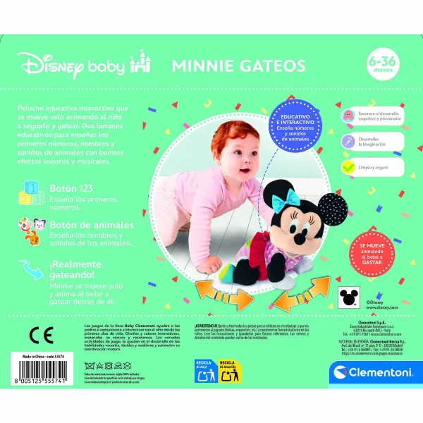 Pehmolelu Minnie Mouse 26 x 23 x 16 cm