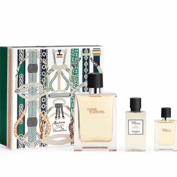 Terre D'Hermes Eau De Toilette Spray 100ml Set 3 Pieces