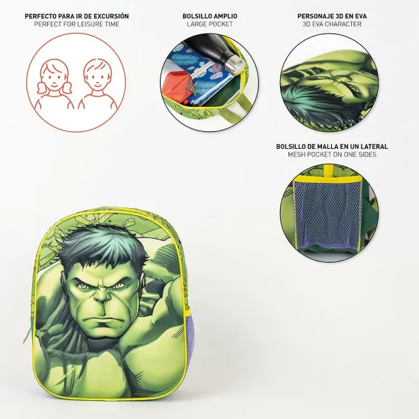 School Bag The Avengers 3D