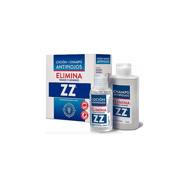 Zz Pack Loción 100ml Champú Antipiojos 125ml