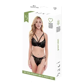 Alusvaatesetti Baci Lingerie Musta (S/M)