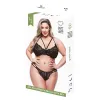 Alusvaatesetti Baci Lingerie Musta (Queen size)
