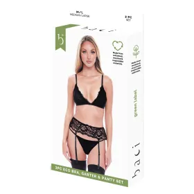 Alusvaatesetti Baci Lingerie Musta (M/L)