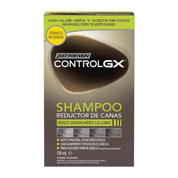 Just For Men Control Gx Grey Hair Reducing Shampoo 118ml